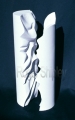 PP64, variation 2, side view, 8x6x18 inches, cast marble, 1987